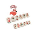 thumbnail image 2 of ELF Christmas Artificial Nails Set Cute Natural False Nail Full Cover Nail Tips with Adhesive Backing for Women Manicure Kit, 2 of 8