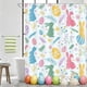 thumbnail image 5 of Cortina de Baño de Pascua, Sin Taladros, con 12 Ganchos, 5 of 6