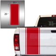thumbnail image 2 of Racing Stripes Sport Lines Styling Straight Lines Truck Tailgate Vinyl Decal Sticker Compatible with Most Pickup Trucks … (11" x 25", Red), 2 of 8