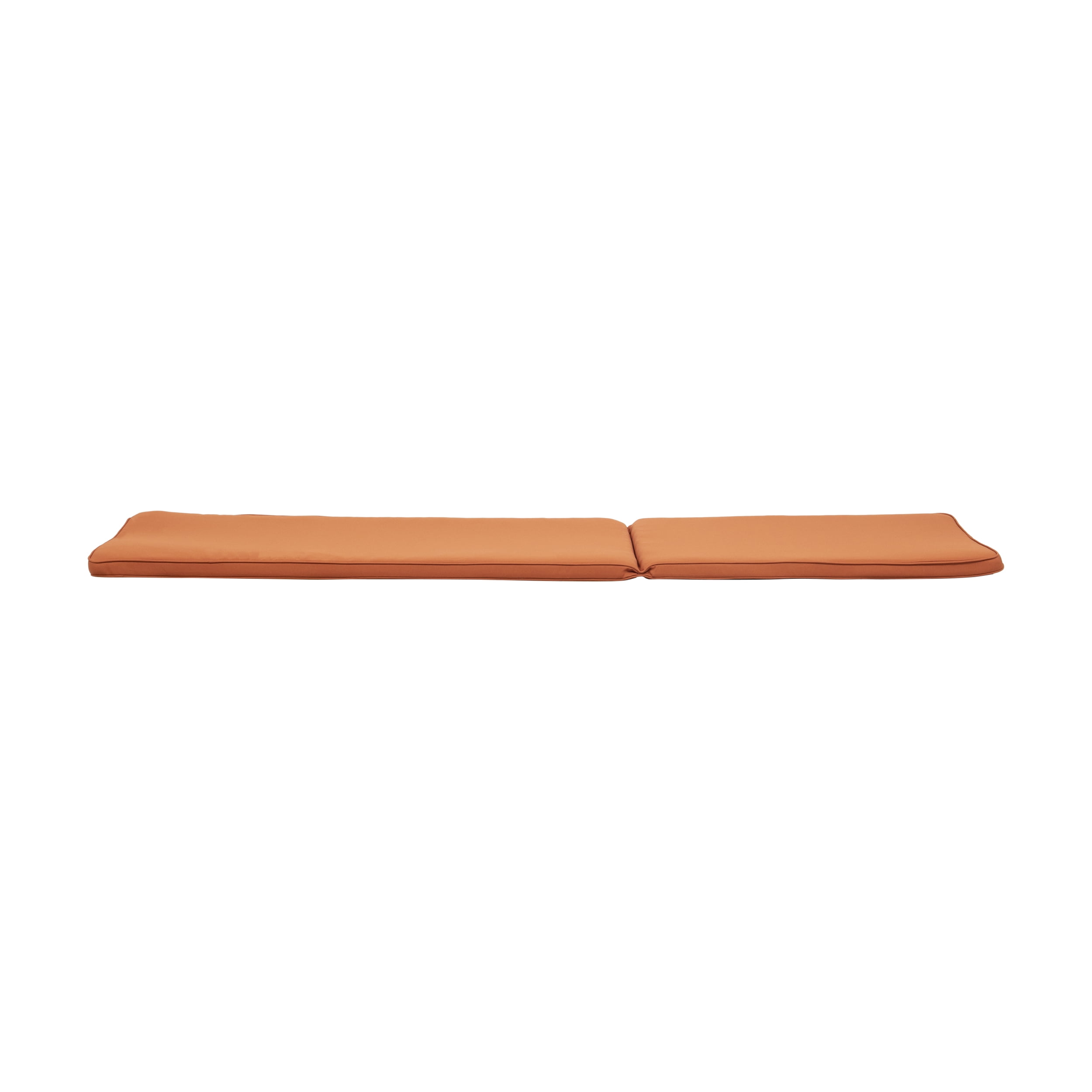 Maddison Outdoor Fabric Chaise Lounge Cushion, Set of 2, Rust Orange