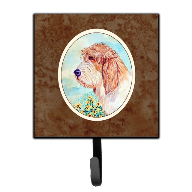 "Caroline's Treasures Petit Basset Griffon Vendeen PBGV Correa o llavero 7229SH4, pequeño, multicolor" Caroline's Treasures 7229SH4