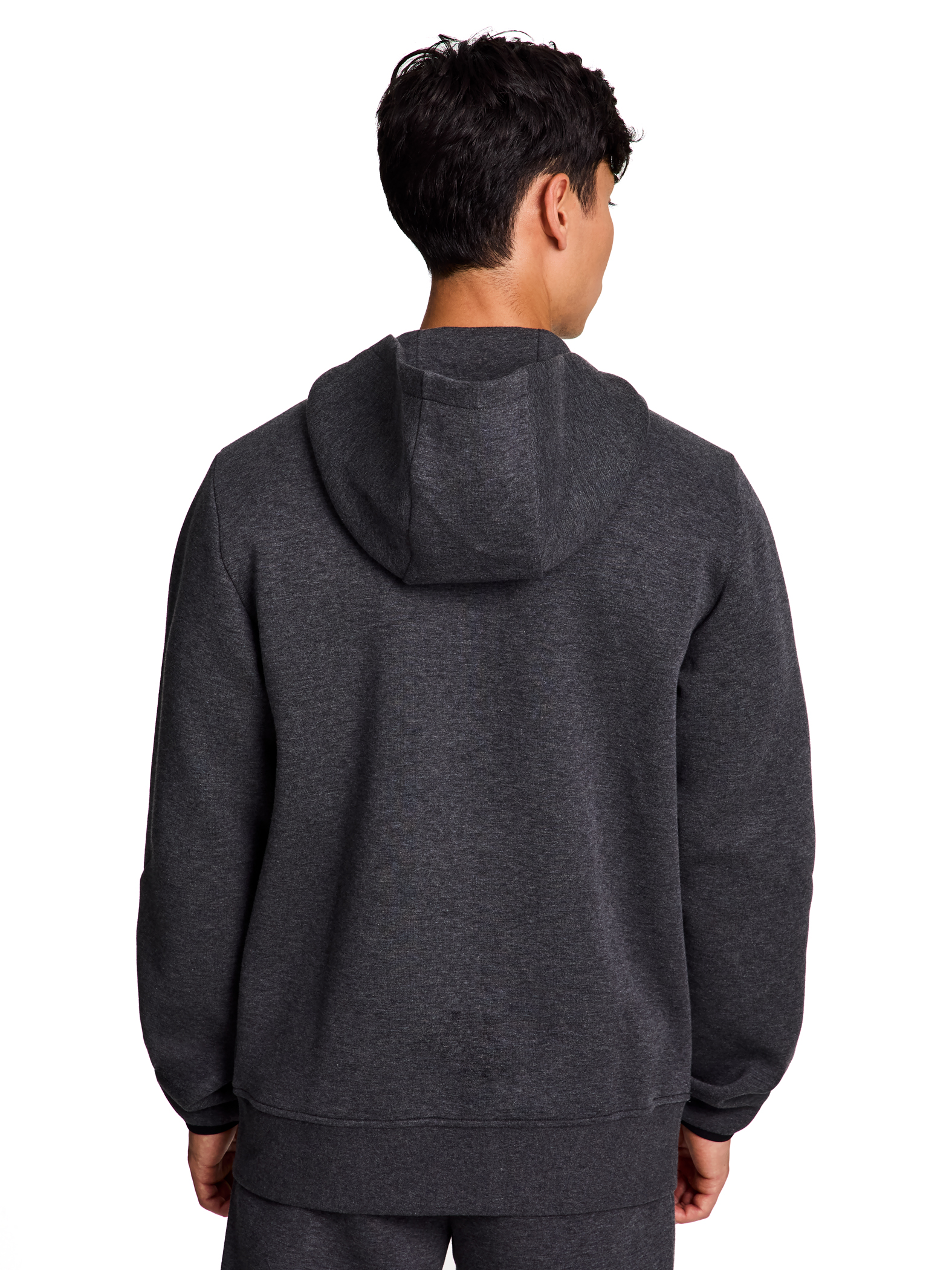 Reebok Men's and Big Men's Momentum Fleece Full Zip Hoodie, Sizes XS-5XL