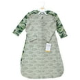 thumbnail image 2 of Hudson Baby Infant Boy Thermal Long Sleeve Sleeping Bag 2pk, Sage Dinosaur, 0-6 Months, 2 of 4