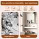 thumbnail image 4 of VERDALAY Armario de baño de pared de 2 puertas Armario de baño Armario expositor de madera Armario de pared con estante abierto Armario flotante para baño, aseo, dormitorio y cocina Blanco, 4 of 7
