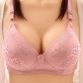 thumbnail image 3 of Bigersell Comfort Padded Underwire Bra Discount Women's Push up Lace Bra Yoga Sports Bras Molded Bra Style R-480 Full-Coverage Bra Sports Bras Juniors Pullover Bra Hook & Eye Bra Closure Hot Pink 36, 3 of 9