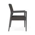 thumbnail image 2 of Pemberly Row Waiting Reception Guest Chair Wood Frame in Gray, 2 of 5