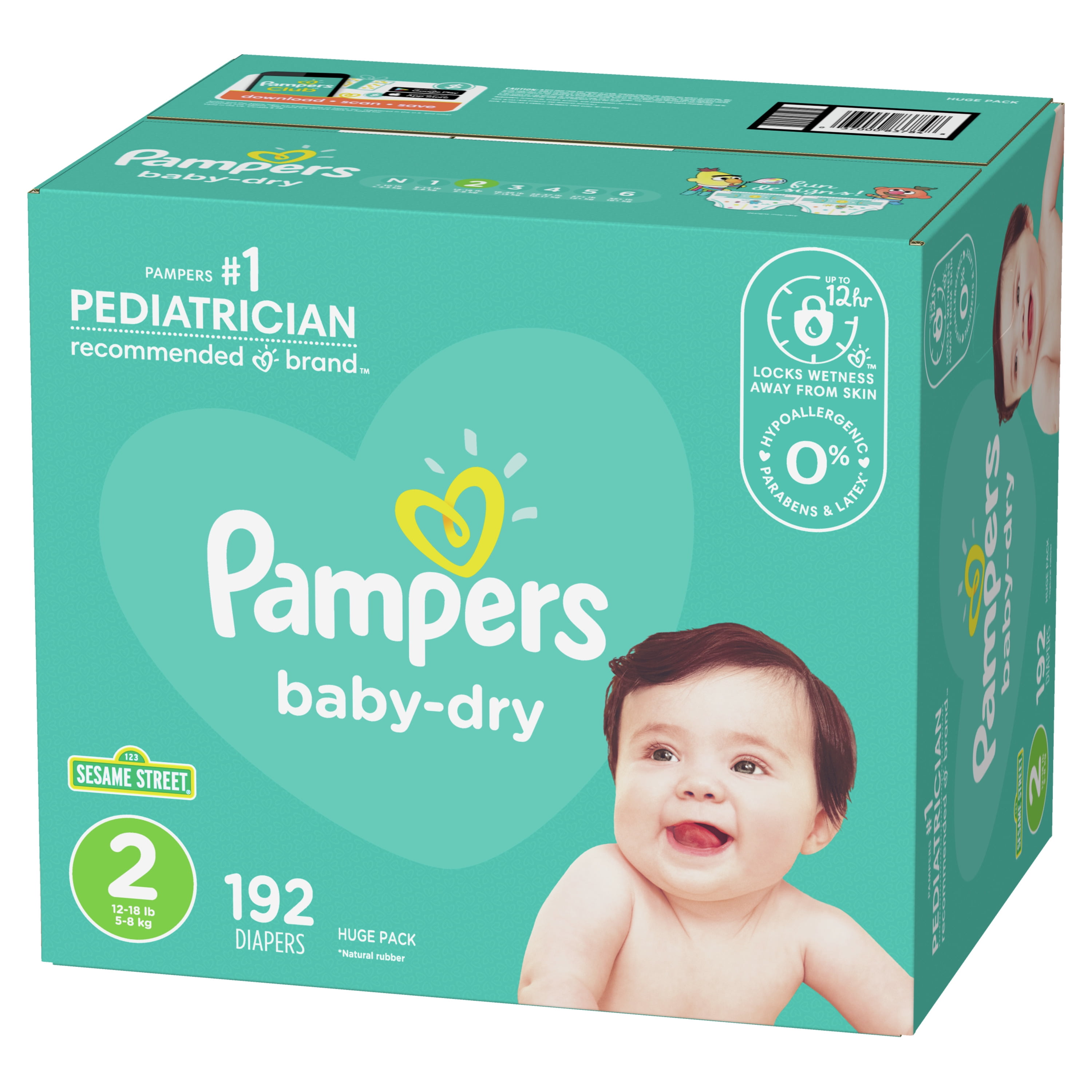 Pampers New Baby Premium Protection 31 Couches Taille 2 (3-6 kg)