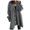 Dark Gray, variant on AOOCHASLIY Women Winter Coat New Women's Lazy Style Loose Large Knitted Cardigan Design Feel Loose and Thickened Long Sleeve Fall/Winter Sweater Coat