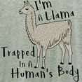 thumbnail image 3 of CafePress - I'm A Llama Trapped In A Human' - Women's Nightshirt, 3 of 4