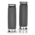 thumbnail image 1 of Motorcycle Handlebar Grips Handle Sleeve Silver Non-Slip Accessory Fits for Honda, 1 of 11