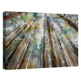 thumbnail image 4 of Fine Art Canvas Forest Colors Tall Trees by Studio Arts Canvas Art Print, 4 of 4