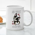 thumbnail image 5 of CafePress - Black Tricolor Corgi Mugs - 11 oz Ceramic Mug - Novelty Coffee Tea Cup, 5 of 6