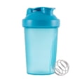thumbnail image 1 of 400ml Motivational Shaker Bottle With Mixing Ball Leak Proof Portable Protein Cup, 1 of 8