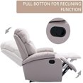 Recliner Chair Lazy Boy Manual Reclining Chair Single Sofa Recliner