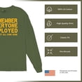 thumbnail image 6 of RED Until They All Come Back Long Sleeve T-shirt Remember Everyone Deployed Remembrance Day Friday American Military, 6 of 7
