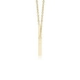 thumbnail image 2 of ANGARA Natural Classic Diamond Sideways Cross Necklace in 14K Yellow Gold for Women (Size-1mm| Color-G| Clarity-VS2) | April Birthstone, Anniversary, Jewelry Gift for Women | Natural Diamond Necklace, 2 of 9