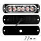 thumbnail image 2 of Luces de conducción diurna de 6 LED ultrafinas para automóviles/motocicletas/camiones (amarillo) Sywqhk Accesorios para autos y motos, 2 of 2