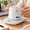 C, variant on Mug Warmer for Desk, Green Ceramic Cup Warmer Set with Touch Control, 3-Speed Smart Heating Coaster for Tea, Milk & Baby Formula