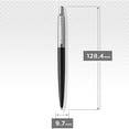 thumbnail image 6 of Parker Jotter Ballpoint Pen, Bond Street Black with Chrome Trim, Medium Point Blue Ink, Gift Box (1953184), 6 of 6