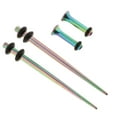 thumbnail image 2 of Runquan 3x 4Pcs Ear Expander Ear Stretching Gauge Tunnel Plug Stretcher Piercing 2mm 3 Pcs, 2 of 8