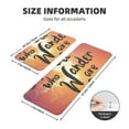 thumbnail image 2 of Yiaed Not All Who Wander Are Lost Kitchen Rugs Sets of 2 Kitchen Mats Cushioned Anti Fatigue Kitchen Rug Tapetes Para Cocina for Sink,Laundry Room, 2 of 6
