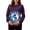 Purple, variant on Riecok Maternity Sweatshirts for Women Crewneck Pullover Funny Printed Long Sleeve Tops Casual Pregnant Outwear