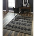 thumbnail image 2 of Momeni Andes Hand Woven Wool and Viscose Charcoal Area Rug 7'9" X 9'9", 2 of 5