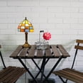 thumbnail image 5 of Kiven Tiffany Plug in Table Lamp, Dimmable Desk Lamp with Glass Lampshade with Timing Setting, 5 of 7