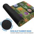 thumbnail image 6 of Long Mouse Pads for Desk,Pioneer Flower Floral Print Pattern Desk Mats on Top Of Desks, Desk Mouse Pad Extra Large with 3mm Non-Slip Base and Stitched Edge for Gaming,Office,Work,Home 31.5"x11.8", 6 of 6
