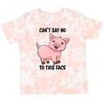 thumbnail image 3 of Inktastic Cant Say No to This Face Cute Pig Boys or Girls Toddler T-Shirt, 3 of 5