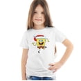 thumbnail image 3 of Spongebob Squarepants Christmas Santa Hat Kids T Shirt for Youth Toddler Boys and Girls, 3 of 4