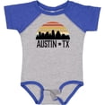 thumbnail image 3 of Inktastic Austin Texas Skyline Vintage Boys or Girls Baby Bodysuit, 3 of 5