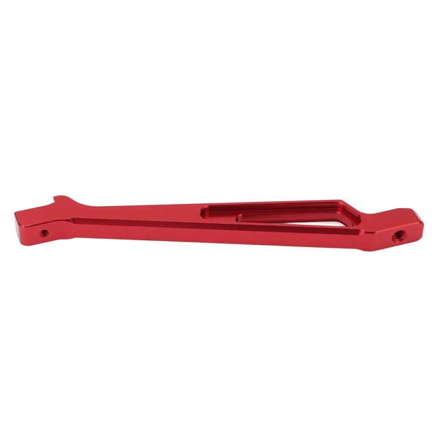 Steering Plate Support Frame Part, Front Steering Plate Support Frame Refined Appearance Sturdy 3D Hollow Aluminum Alloy With Screws For RC Car Silver,Black,Red