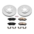 thumbnail image 2 of PowerStop Front Geomet Coated Brake Rotor and Pad Kit Fits: BUICK CHEVROLET OLDSMOBILE PONTIAC Select Models CRK2553, 2 of 4