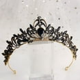 thumbnail image 3 of Baroque Bridal Rhinestone Tiara for Girl Wedding Crown Rhinestone Bride Tiara Headband, 3 of 9