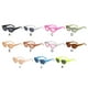 thumbnail image 3 of Jumpingount Gafas con montura pequeña y campo de visión de alta definición Gafas de sol de color caramelo Gafas sin montura Lentes Caja verde, 3 of 6