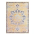 thumbnail image 3 of Unique Loom Renaissance Collection Area Rug - Roma (7' 10" x 11' Rectangle Tuscan Yellow/Navy Blue), 3 of 7