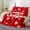 Red, variant on YIKA Christmas Snowflake Print Double-sided Blanket Comfortable And Soft Flannel Blanket Merry Christmas Red Blanket Suitable For Bedroom Sofa Christmas Decoration Christmas Decorations Red