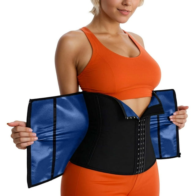 Body Shaping Garment For Daily Wear Fitness Long-Lasting Support High Waist Belt Trainer With Triple Hook Zip For Yoga And Workout