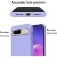 thumbnail image 6 of Compatible with Google Pixel 7A Case Shockproof, Ultra Slim Google Pixel 7A Phone Case Silicone Protective Cases Soft with Anti-Scratch Microfiber Lining (Purple), 6 of 14