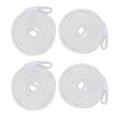 thumbnail image 5 of 4Pcs Boat s Bumpers, Boat Lines, Boat Accessories Inflatable Marine Bumpers Rope Bumpers Lines for Docking, Yacht, Sailboats White, 5 of 8