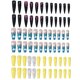 thumbnail image 1 of Uñas postizas de cobertura total con presión larga para mujeres y niñas (3 cajas, 24 piezas cada una) 1091, 1 of 6