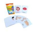 thumbnail image 4 of Paquete de 36 tarjetas cognitivas para niños, tarjetas didácticas, tarjetas ilustradas para niños, lectura y ortografía, tarjetas didácticas para niño Partes del cuerpo, 4 of 8