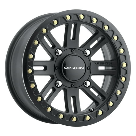 15x7 Vision 356 Manx 2 Satin Black UTV BEADLOCK Wheel 4x137 (38mm)
