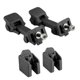 thumbnail image 2 of 1 Pair Front Hood Latch Catch & Bracket 55395653AF 55395652AC for Jeep Wrangler JK 2007-, 2 of 5