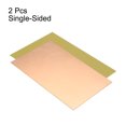 thumbnail image 3 of Uxcell 180 x 120 x 1.2mm FR4 Single Side PCB Copper Clad Board 2 Pack, 3 of 5