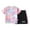 Pink, variant on Baby Boy Outfits Toddler Short Sleeve Quick Drying Sportswear Camouflage Color Top Shorts Sportsuit Tops Shorts Clothing Set 18 Months-24 Months