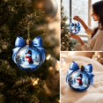 thumbnail image 4 of Qwtwty Christmas Decorations Balls with Hang Rope, Shatterproof Hanging Bauble Pendants for Xmas Tree Holiday Wedding Party Decorations, 4 of 7