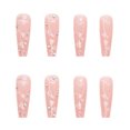 thumbnail image 6 of 24Pcs Long Coffin False Nails Full Cover Acrylic Nails Press on Nails no Art French Fake Nails on Nails, 6 of 7