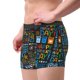 thumbnail image 2 of Fotbe Happy Father Day Calzoncillos Tipo Boxer con Bolsa de Soporte Total para Hombre, X-Temp Fresco, Transpirable y de Secado Rápido-Small, 2 of 5